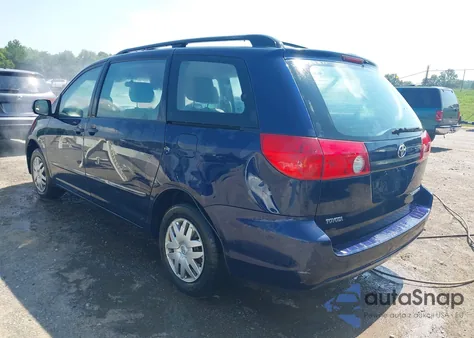 2006 Toyota Sienna Ce из США, поврежденный, VIN 5TDZA23C46S498005
